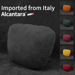 아우디 A4 A5 A6 A8 Alcantara 자동차 헤드 레스트 베개 목 좌석 자궁 경부 척추