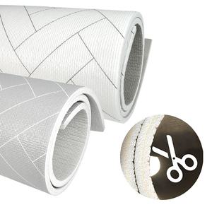 옳은유통 잘라쓰는 발코니매트 그레이헤링본 100x200cm/ 베란다 발코니 거실 마루 바닥 보온 매트