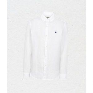 매장정품 빈폴 BEANPOLE MEN 남녀공용 리넨 솔리드 셔츠 화이트 (BC5364C221) BC5364C221 192993