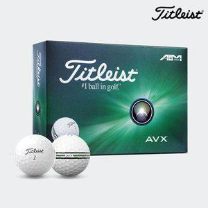 [타이틀리스트][아쿠쉬네트코리아정품] 25년 신상품 타이틀리스트 AVX AIM골프공 3...