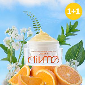 화이트 토닝 비타민 크림 화이트닝 색소침착 멜라 원-샷 미백 보습 크림 50ml