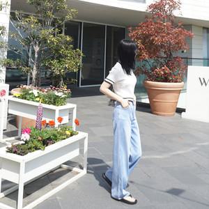 [나나진]신상/아이스진/반바지/와이드/여자/스키니/속밴딩/슬림/데님/부츠컷/청바지/일자/빅사이즈/키작진/배기/2XL/3XL