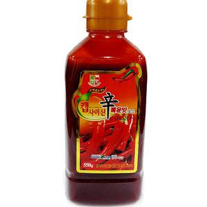 청우 캡사이신 매운맛소스 550g