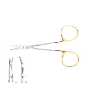 노파 골드 아이리스 안과가위(직/곡) (11.5cm) 독일제
