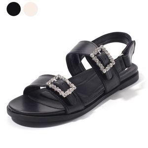 [갤러리아] 세라 여성 캐주얼 스트랩 샌들 슬링백 C23S405 블랙 1CM