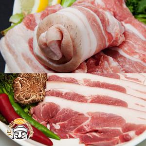 [제주푸드마씸] 탐라인 제주 흑돼지 오겹살+앞다리살 각 500g(구이용  냉장육)
