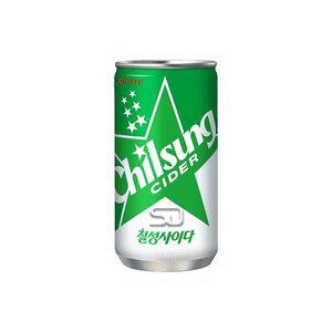 칠성사이다 미니캔 190ml x 12캔 ~ 60캔 수량선택