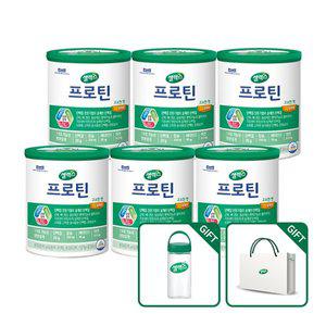 [셀렉스][본사직영] 프로틴 고소한맛 (304g X 6캔) [48일분] + 텀블러 증정 + 전용쇼핑백 증정