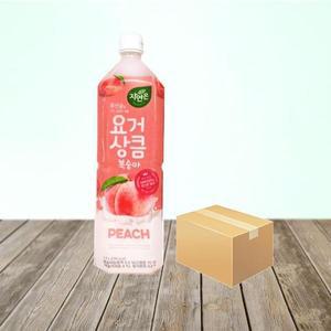 [셀러허브]웅진 자연은 요거상큼 복숭아 1.5L x 12개입 (S11441691)