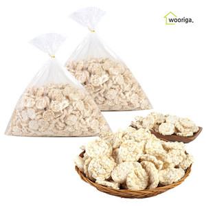 현미쌀과자 1kg x 2봉 대용량과자 옛날과자 뻥튀기