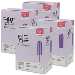 [템포]뉴 템포 슈퍼 20p 4개 gx