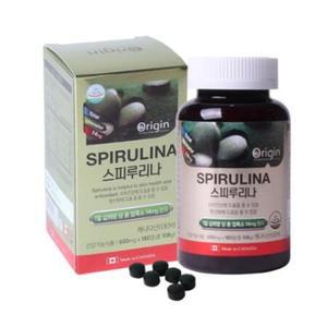 ORIGIN SPIRULINA 600mg 스피루리나원말 1일2회 180정 3개월분