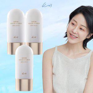 고현정 KoY 코이 수분광 단백질 선크림 30ml 3개