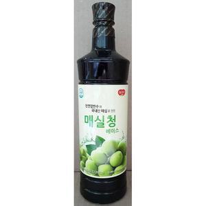 [XBK21628_47]매실청 광야식품 970ml 1k X15 음료원액 농축액