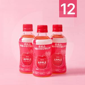 쥬비스 애사비 260ml 12개 애플사이다비니거 식초 하루한병 다이어트 사과초모 음료