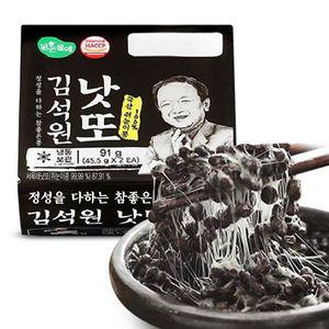 [하프클럽/참좋은콩]맑은물에 김석원 쥐눈이콩 낫또 45.5g x 32개