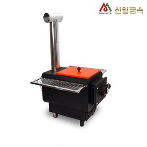 바베큐 화목난로 실내용 구이 철판 난로 SL-710 이동식 전원주택 불멍