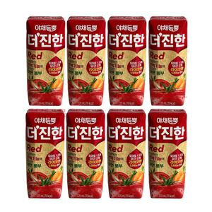 야채듬뿍 더진한 레드주스 토마토당근주스 125ml X 8개입 과채주스 건강주스
