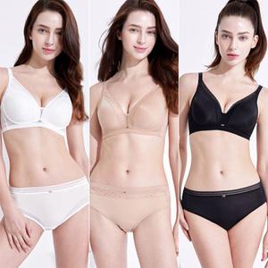 [Wonderbra] 원더브라 뉴 와이어프리 노와이어 브라팬티 6종 아이보리+스킨+블랙 WBW3N293132_T