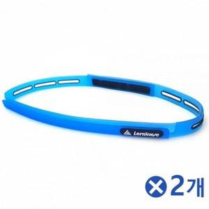 스포츠용 실리콘 헤어밴드x2개 스포츠땀밴드 머리아대