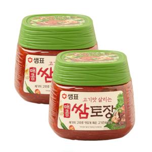 샘표 고기맛 살리는 매콤 쌈토장 450g x 2개 / 쌈장