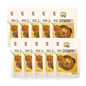 [CJ]다담 고깃집된장찌개양념 130g x10개