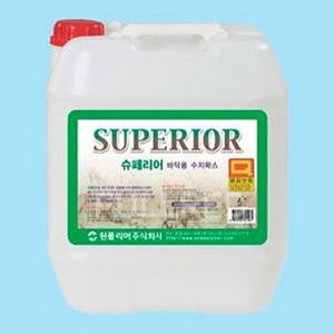 하드 바닥광택제 석재 광택제 슈페리어 18.75L 고속광택기전용 왁스