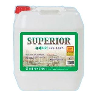 광택기용 바닥광택제 석재 바닥왁스 슈페리어 18.75L 하드타입 광택제