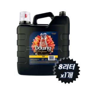 다우니 대용량 섬유유연제 다우니 퍼퓸 글로우 8L x1개 은은히 더 오래가는 진한백합향