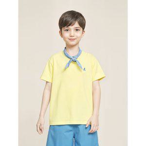 [BEANPOLE KIDS] [Essential] 수피마 베이직 반팔 티셔츠  옐로우 (BI5242UE4E)
