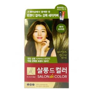 엘라스틴 살롱드컬러 애쉬브라운 1+1