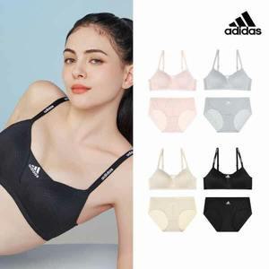 8종) 아디다스 퍼포먼스 여성 에어로 퍼펙트 모션핏 브라팬티 세트