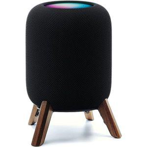 리얼 우드 스탠드 Homepod 2세대 2023년 출시 우든 홀더 메탈 프레임 월넛