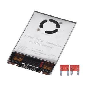 태양광 용품 MPPT 솔라 부스트 컨트롤러 12V ~ 50V 입력 충전 충 LED 디스플레이 24V 36V 72V 출력 12A MAX
