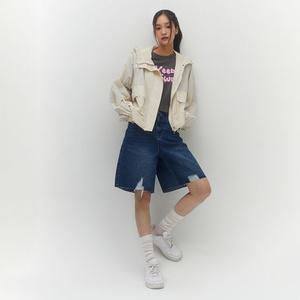 랩 LAP 연예인상품워싱 구제데끼 버뮤다 데님팬츠AQ3DP860 433897