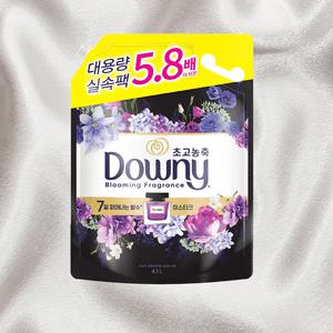 다우니고농축섬유유연제 초고농축섬유유연제 향수컬렉션 미스티크 리필 4.1L 1개