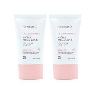 [센텔리안24] 마데카 더마 쉴드 세이프 톤업 선크림 50ml (SPF50+) 2개