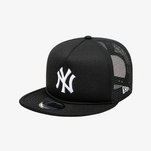 갤러리아 [뉴에라] MLB 뉴욕 양키스 메쉬 A프레임 트러커 스냅백 블랙 14451554