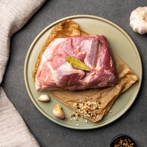 지리산 흑돼지 앞다리살 전지 구이 수육 찌개 불고기 덩어리 500g