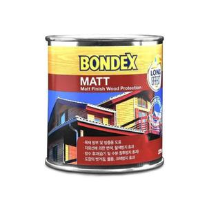 [본덱스] 유성 오일스테인 375ml (목재용/방부·방충 겸용 대용량 스테인)