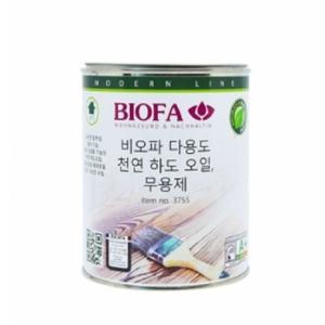 비오파 다용도 하도오일 2.5L 무용제3755  목재 코르코 석재 하도 방수효과