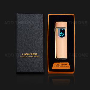 힐링타임 LED 미니라이터 경량라이터 골드