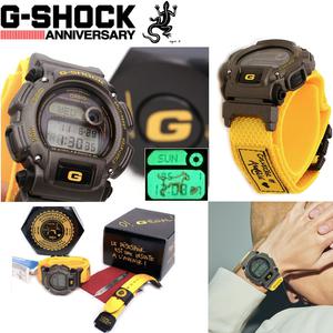 남자 카시오 지샥 아네스베 한정 코라보 옐로우 블랙 G-SHOCK 선물 생일 기념일 남자친구