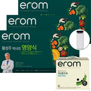 이롬 생식 황성주 영양식 30gx30포x3박스+이롬국산콩두유1box(16팩) 