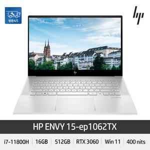 HP ENVY 15-ep1062TX i7 16GB 512GB RTX3060 FHD sRGB100% 400nits 디스플레이 크리에이터북