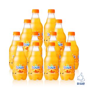룩스 스파클링 오렌지 드링크 330ml X 12입