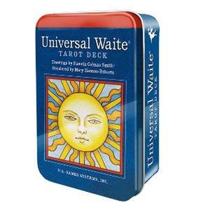 유니버셜웨이트 틴케이스 작은사이즈 타로카드 초보용 주머니제공 Universal Waite Ta