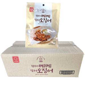 한진식품 철판에 메메 잘 구운 오징어 37g 20개 (1박스)