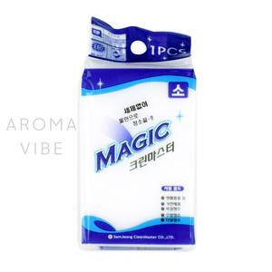 THCO12 크린마스터매직블럭소 주방청소용품 주방찌든때 거울물때제거