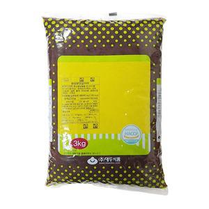 대두 빙수용 팥 3kg